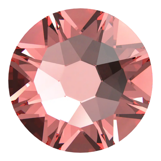 Swarovski Rose Peach flat back rhinestone crystal non hotfix