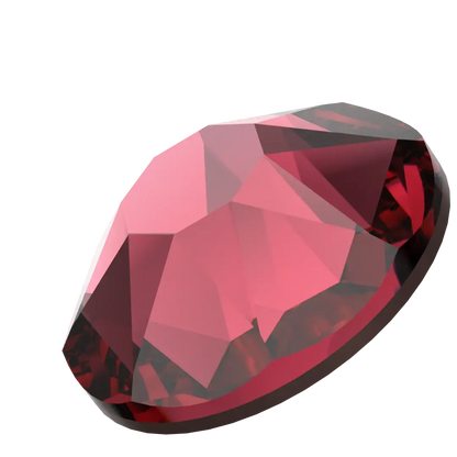 Swarovski Ruby flat back rhinestone crystal non hotfix