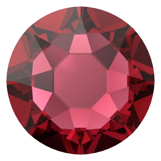 Swarovski Ruby flat back rhinestone crystal non hotfix