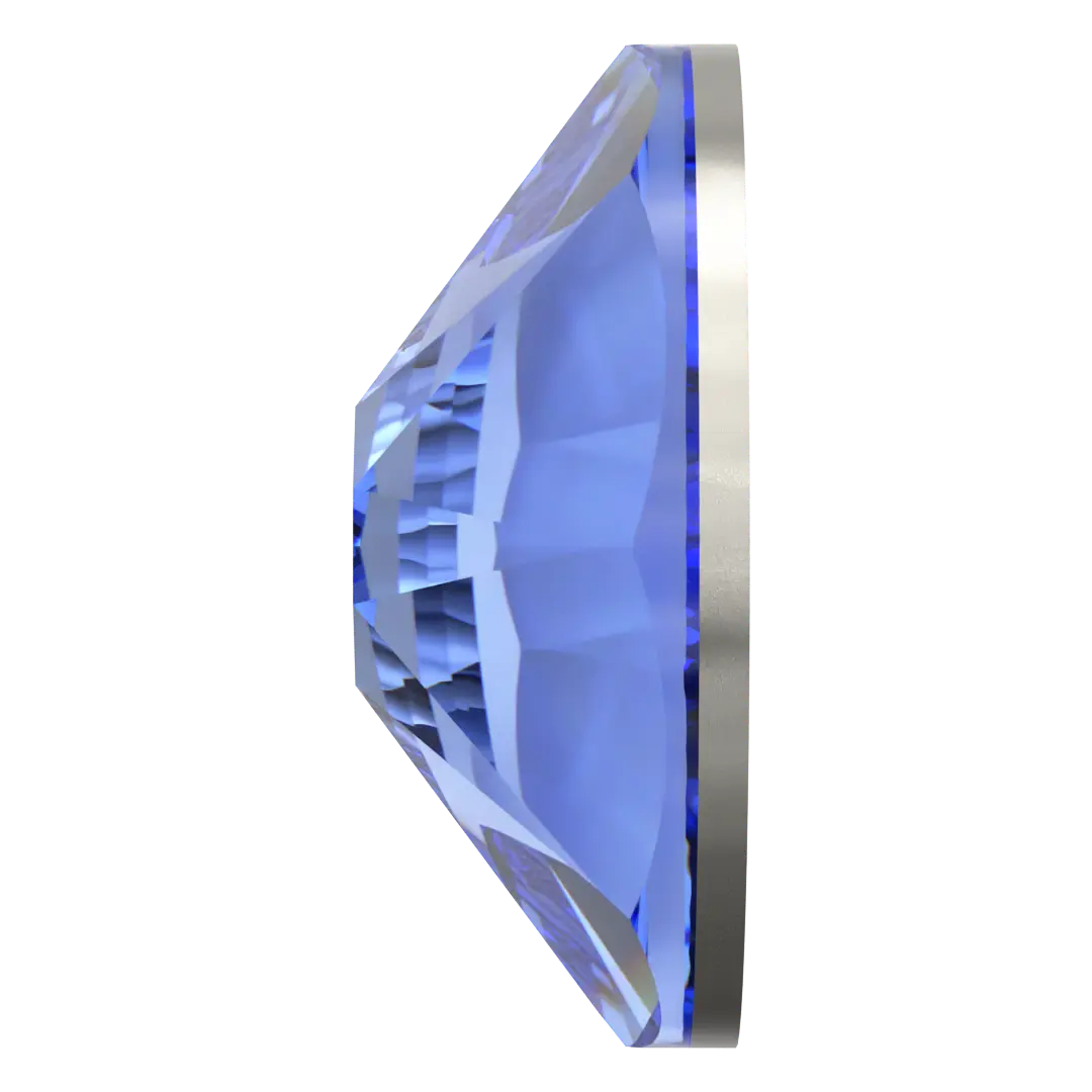 Swarovski Sapphire flat back rhinestone crystal non hotfix