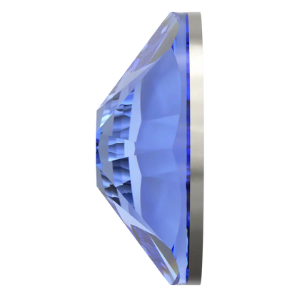 Swarovski Sapphire flat back rhinestone crystal non hotfix