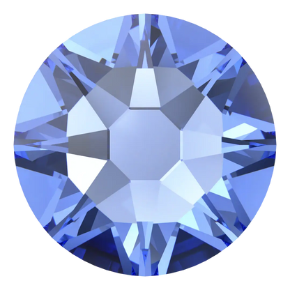Swarovski Sapphire flat back rhinestone crystal non hotfix