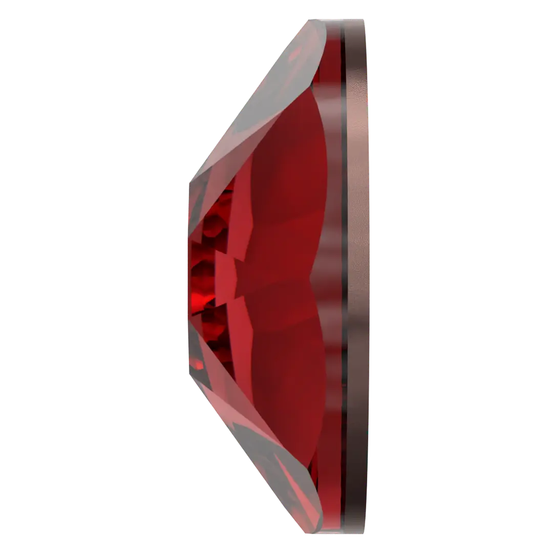 Swarovski Scarlet flat back rhinestone crystal non hotfix