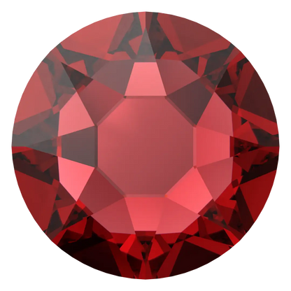 Swarovski Scarlet flat back rhinestone crystal non hotfix