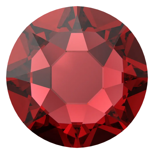 Swarovski Scarlet flat back rhinestone crystal non hotfix