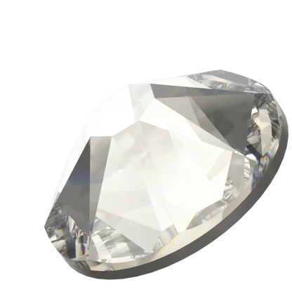 Swarovski Silver Shade flat back rhinestone crystal non hotfix