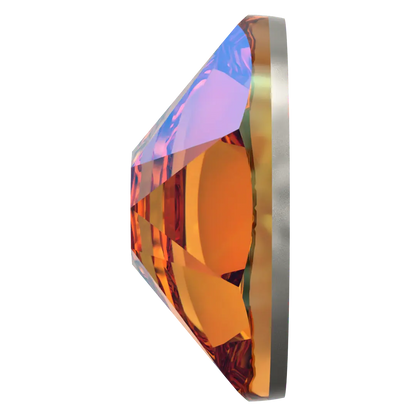 Swarovski Topaz Shimmer flat back rhinestone crystal non hotfix