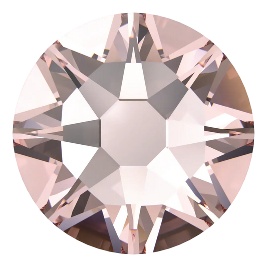 Swarovski Vintage Rose flat back rhinestone crystal non hotfix