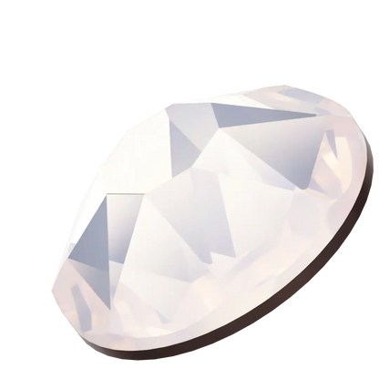 Swarovski White Opal flat back rhinestone crystal non hotfix