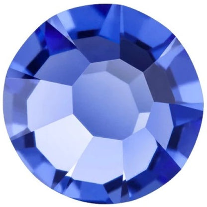 Preciosa Blue Violet flat back rhinestone crystal non hotfix