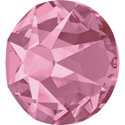 Swarovski Light Rose flat back rhinestone crystal non hotfix