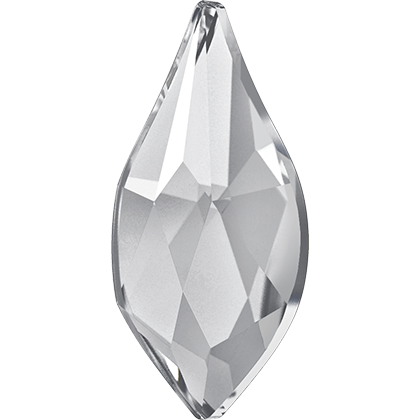 Swarovski Flame shape flat back rhinestone crystal non hotfix