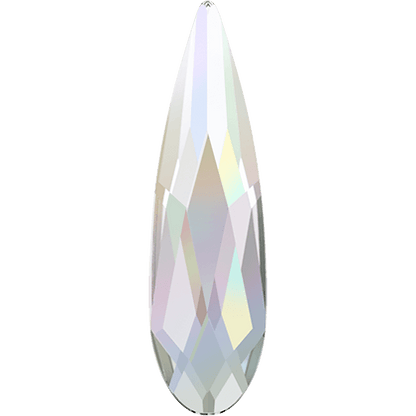 Swarovski Rain Drop shape flat back rhinestone crystal non hotfix