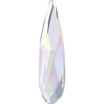 Swarovski Rain Drop shape flat back rhinestone crystal non hotfix