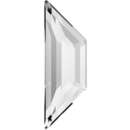 Swarovski Trapeze shape flat back rhinestone crystal non hotfix