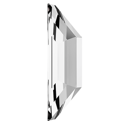 Swarovski Trapeze shape flat back rhinestone crystal non hotfix