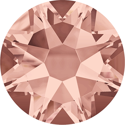 Swarovski Blush Rose flat back rhinestone crystal non hotfix