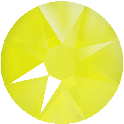 Swarovski Electric Yellow flat back rhinestone crystal non hotfix