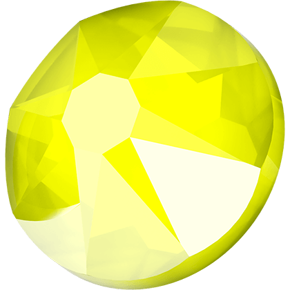 Swarovski Electric Yellow flat back rhinestone crystal non hotfix