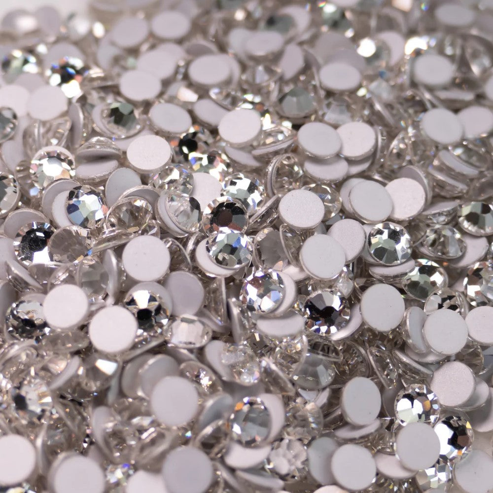 1440 Genuine Preciosa Hot Fix Flatback Rhinestones – 6ss, Jet Black – Full Package