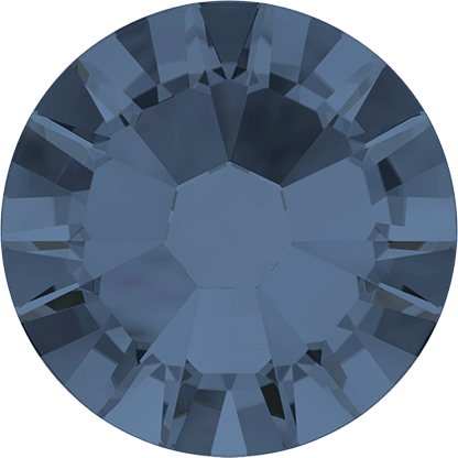 Swarovski Denim Blue flat back rhinestone crystal non hotfix