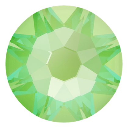 Swarovski Electric Green DeLite flat back rhinestone crystal non hotfix