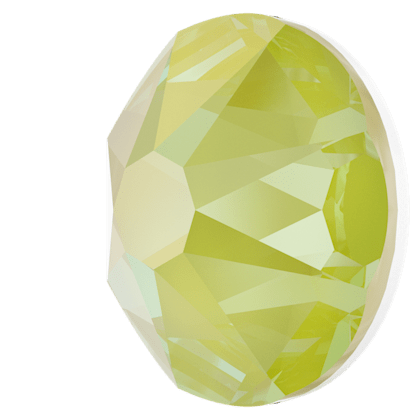 Swarovski Electric Yellow DeLite flat back rhinestone crystal non hotfix
