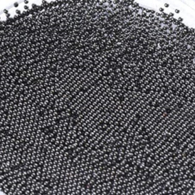 Metal Caviar Beads Gun Metal color