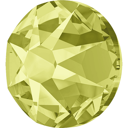 Swarovski Jonquil flat back rhinestone crystal non hotfix