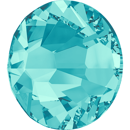 Swarovski Light Turquoise flat back rhinestone crystal non hotfix