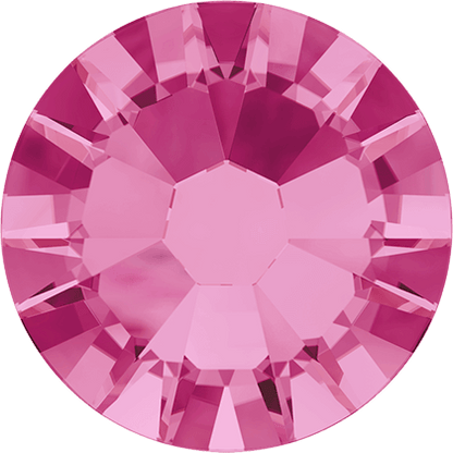 Swarovski Rose flat back rhinestone crystal non hotfix