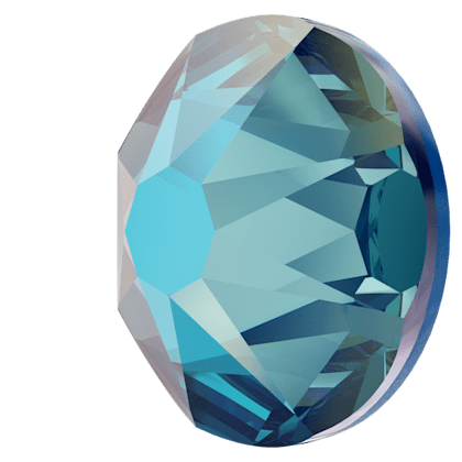 Swarovski Royal Blue DeLite flat back rhinestone crystal non hotfix