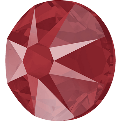 Swarovski Royal Red flat back rhinestone crystal non hotfix