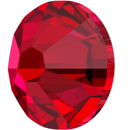 Swarovski Scarlet flat back rhinestone crystal non hotfix