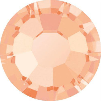Preciosa Apricot flat back rhinestone crystal non hotfix