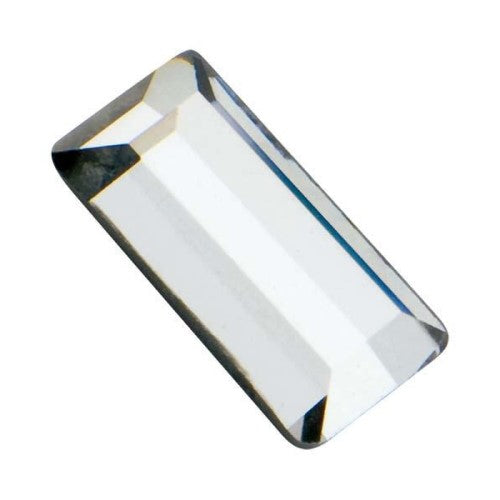 Preciosa Baguette shape flat back rhinestone crystal non hotfix