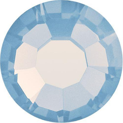 Preciosa Light Sapphire Opal flat back rhinestone crystal non hotfix
