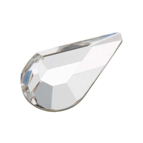 Preciosa Pear shape flat back rhinestone crystal non hotfix