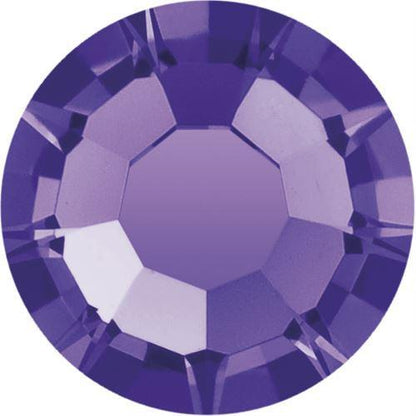 Preciosa Purple Velvet flat back rhinestone crystal non hotfix