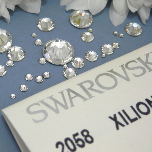 Swarovski Crystal SS9 flat back rhinestone crystal non hotfix wholesale pack