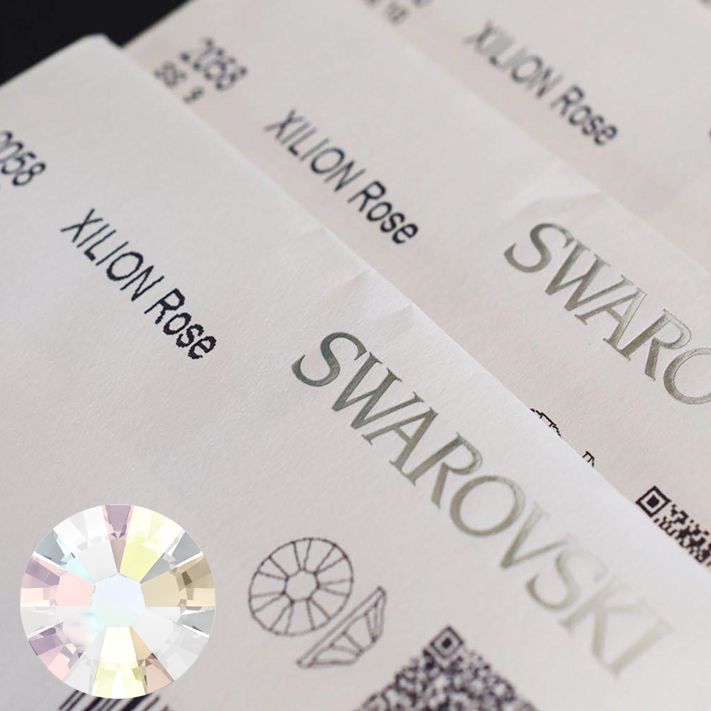 Swarovski Crystal AB SS16 flat back rhinestone crystal non hotfix wholesale pack